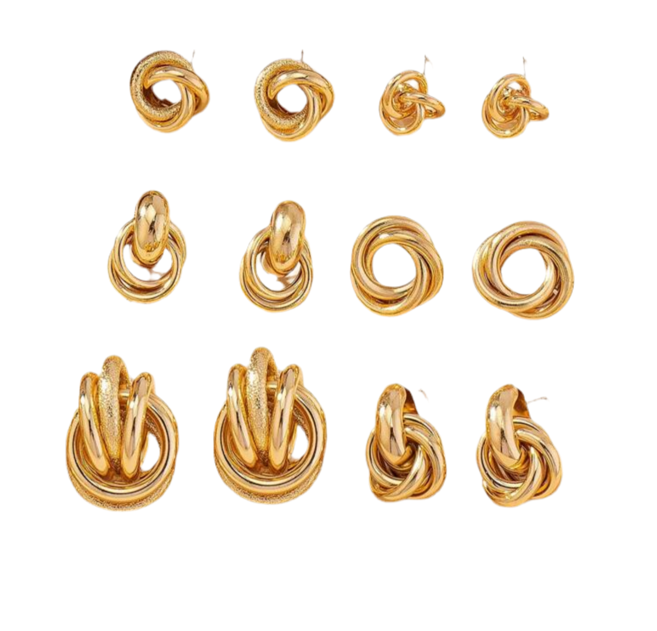 6 pairs geometric shape