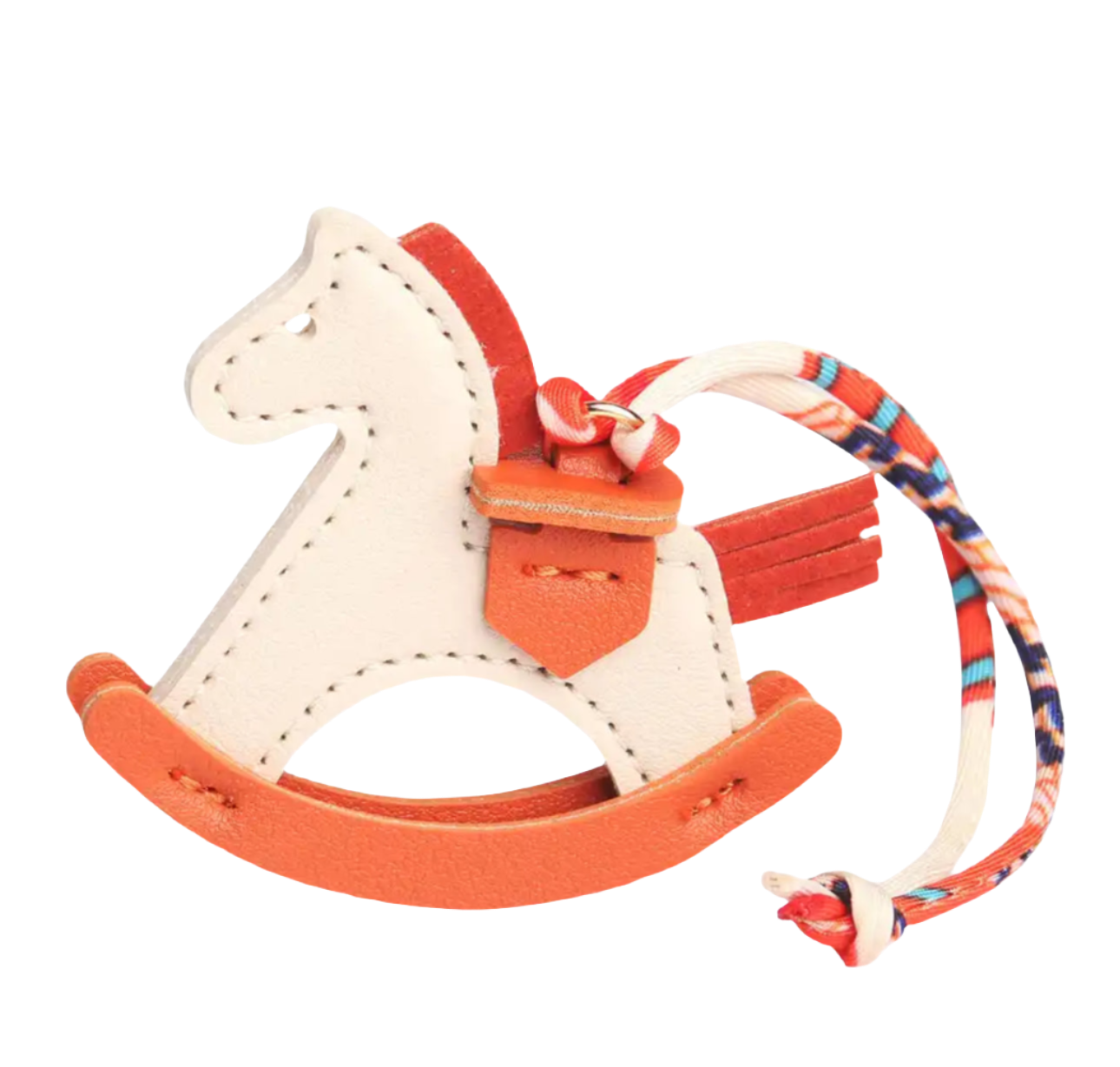 Orange - horse charm -