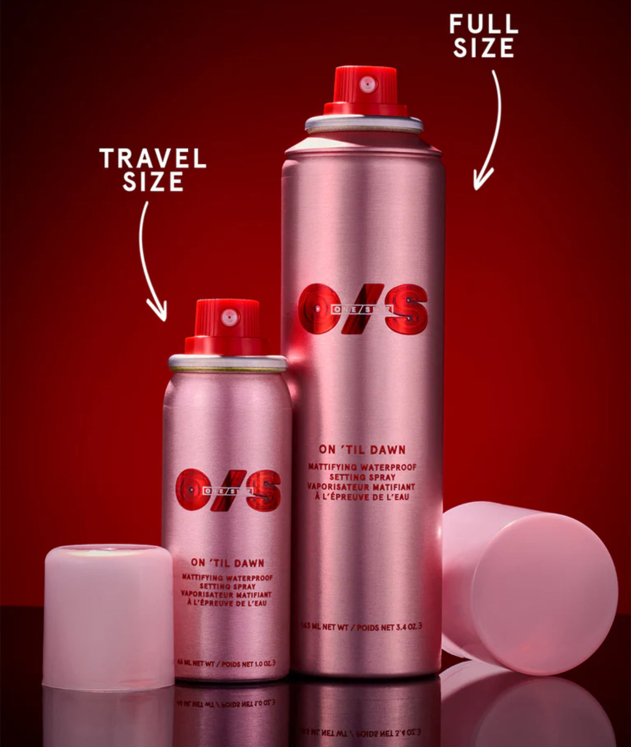 Travil size - ONE SIZE Setting spray