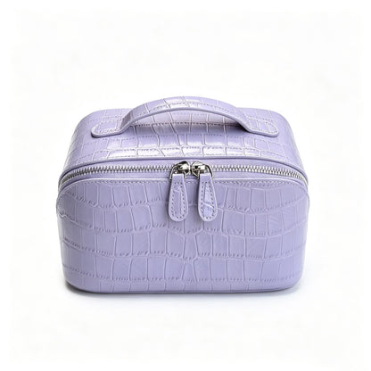 Lavender Croc Divided Vanity
