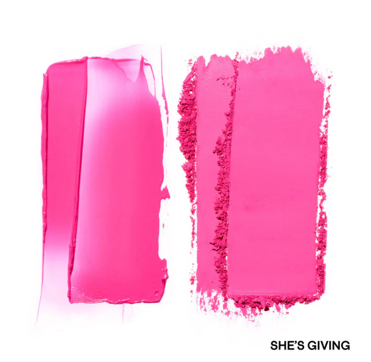 SHE'S GIVING (VIBRANT BLUE PINK)- pre order