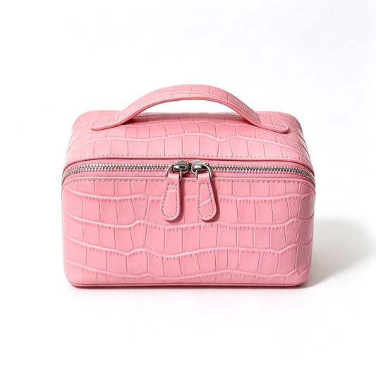 Pink Divided Vanity
