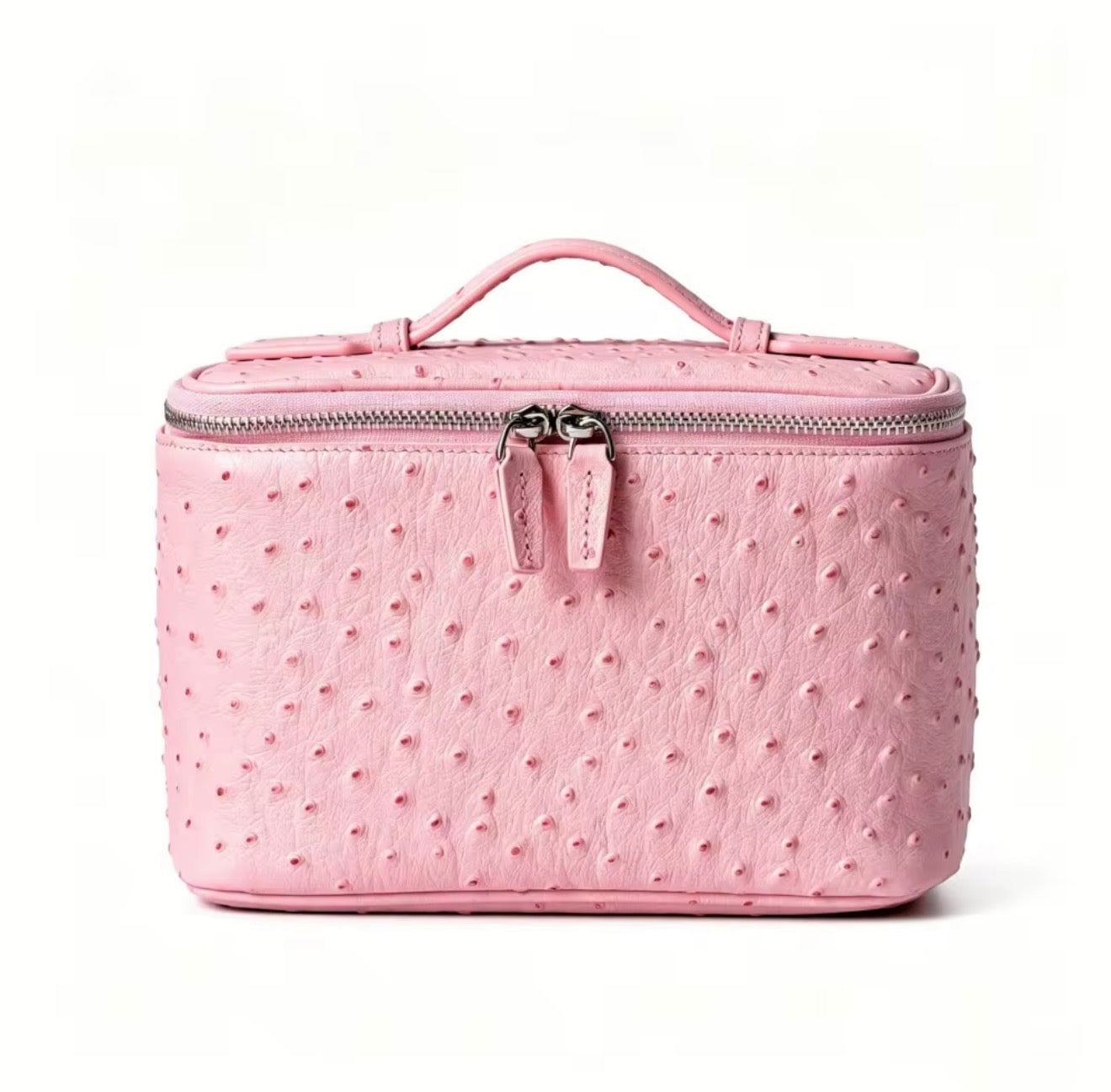 Pink ostrich Vanity