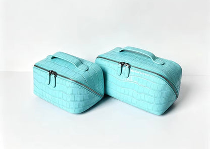 Lavender Croc Divided Vanity