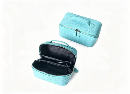 Lavender Croc Divided Vanity