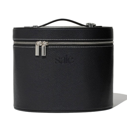 Larg THE VANITY CASE -Black  TRAIN CASE