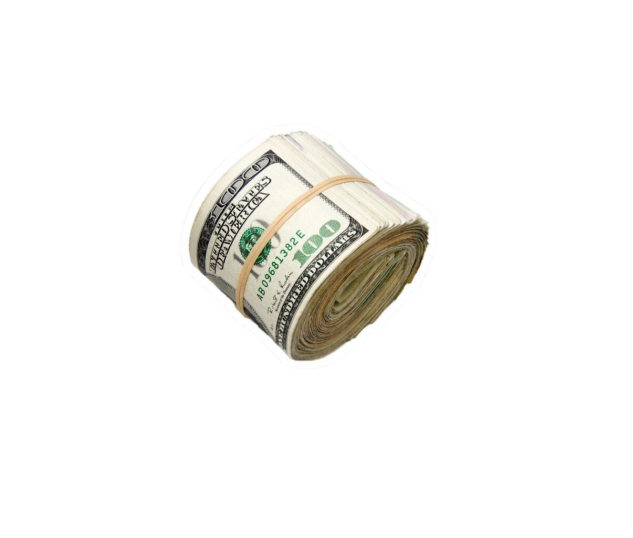 5 piece sticker 💵