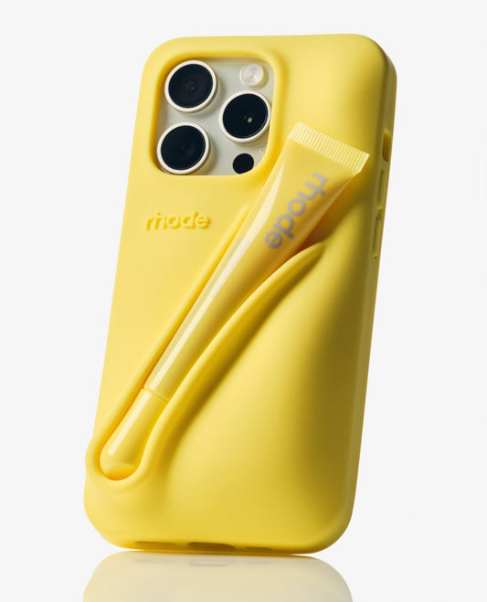 summer lip case - lemontini