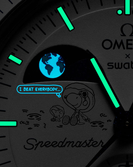 MISSION TO EARTHPHASE - MOONSHINE GOLD - OMGA x Swatch