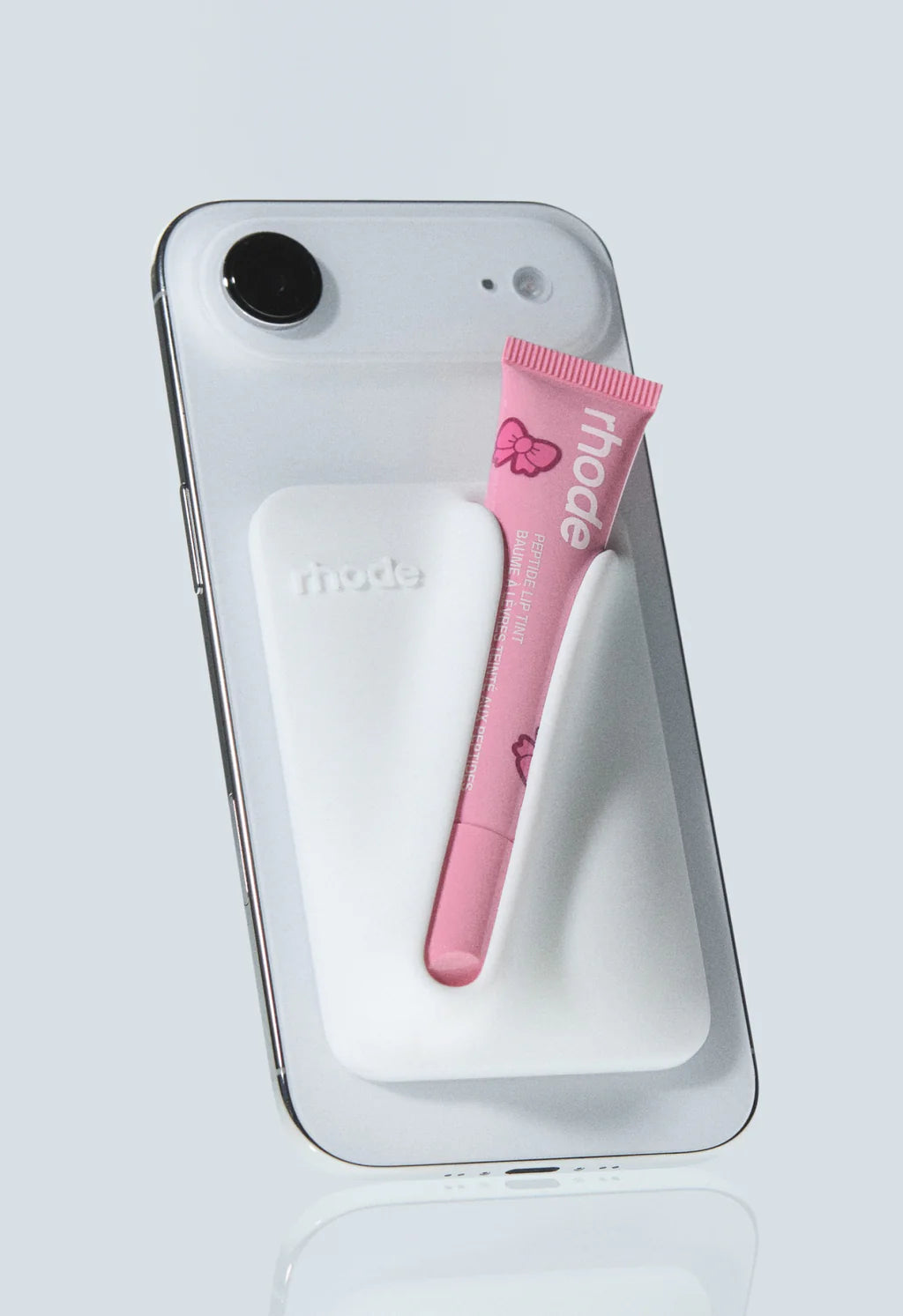 white - snap-on lip case